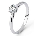 Verlovingsringen Rotterdam afbeelding aanzoeksringen witgoud diamant solitaire ring foto5626