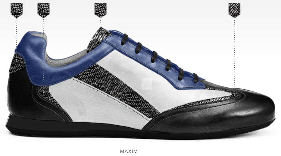 barli schoenen afbeeldingen heren online foto84 zwart blauw wit maxim