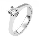 zilveren verlovingsringen afbeelding foto10 soltaire ring model 04Z