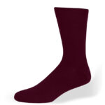 Katoenen heren sokken burgundy S1B
