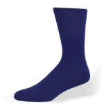 Katoenen heren sokken konings blauw S1KB