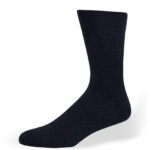 Katoenen heren sokken marine blauw S1MB