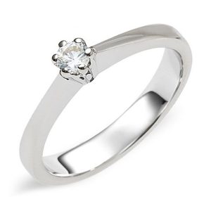 zilveren verlovingsring afbeeldingen foto3 soltaire ring model 05Z