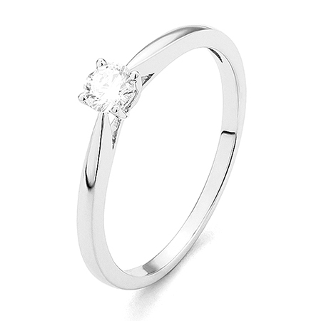 plv0017e happy 020 ct platina Solitaire ring in platina met een briljant geslepen diamant verlovingsring kopen