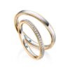 TR0610 in wit met rood glans 2,5 mm - Afbeelding 4