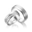 TR0724 model wit glans 6,5 mm Trouwringen set kopen bestaande uit een vrouw en mannen ring met of zonder diamanten steen