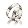 TR0768 in geel met wit glans mat 5 mm - Afbeelding 4
