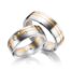 TR0778 model in wit met rosé mat 6,5 mm Trouwringen set kopen bestaande uit een vrouw en mannen ring met of zonder diamanten steen