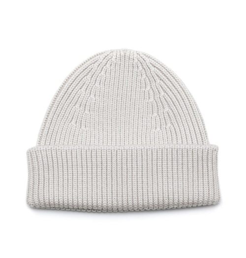 Beanie muts heren beige M1B