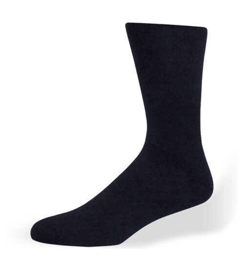 Katoenen heren sokken marine blauw S1MB