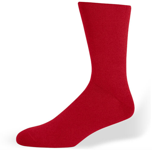 Katoenen heren sokken rood S1R