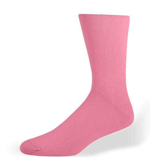 Katoenen heren sokken roze S1RZ