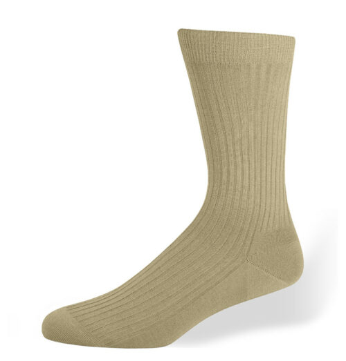 Katoenen heren sokken beige S4BE