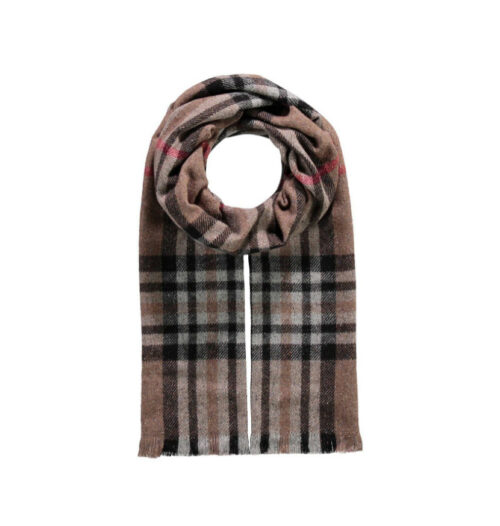 Wollen sjaal heren beige