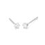 WGO0013E18 | Princes | 0,20 ct | Witgoud | 18 karaat oorbellen met briljant geslepen diamanten oorknoppen