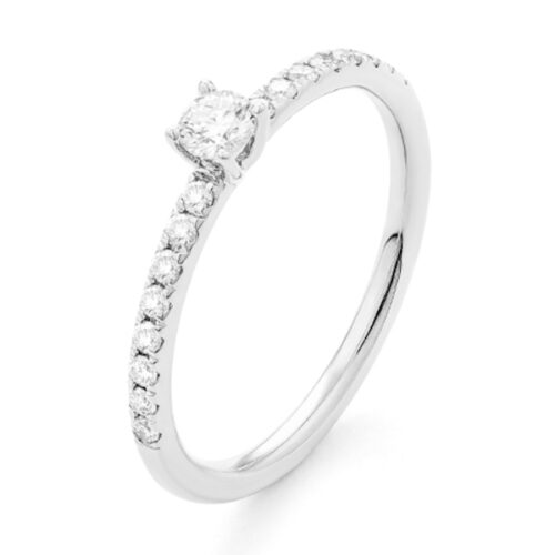 WGV0200E18 | Queeny 0,25 ct | Witgoud | 18 karaat