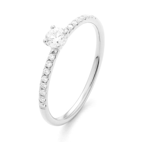 WGV0202E18 | Queeny 0,33 ct | Witgoud | 18 karaat