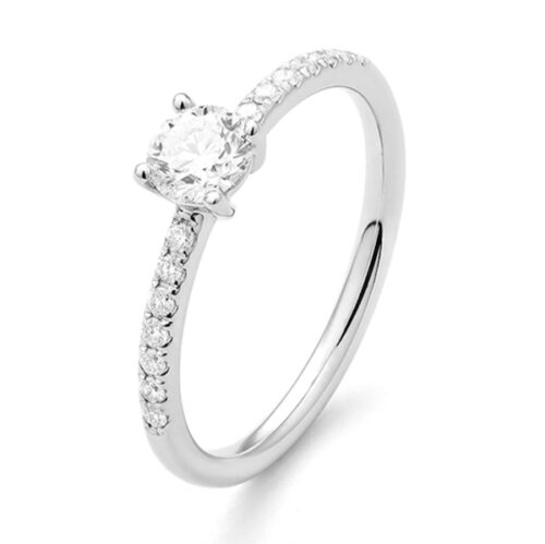 WGV0204E18 | Queeny 0,45 ct | Witgoud | 18 karaat