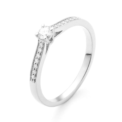 WGV0207E18 | Royal 0,20 ct | Witgoud | 18 karaat