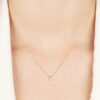 GGC0041E18 | Princes | 0,05 ct | Geelgoud | 18 karaat - Afbeelding 2