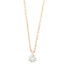 RGC0018E18 | Triat | 0,20 ct | Roodgoud | 18 karaat ketting met diamanten hanger in goud