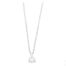 WGC0003E18 | Triat | 0,10 ct | Witgoud | 18 karaat ketting met diamanten hanger in goud
