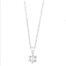 WGC0037E18 | Princes | 0,25 ct | Witgoud | 18 karaat ketting met diamanten hanger in goud
