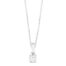 WGC0022E18 | Happy | 0,20 ct | Witgoud | 18 karaat ketting met diamanten hanger in goud