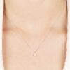 WGC0027E18 | Tear | 0,25 ct | Witgoud | 18 karaat - Afbeelding 2