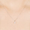 WGC0027E18 | Tear | 0,25 ct | Witgoud | 18 karaat - Afbeelding 3