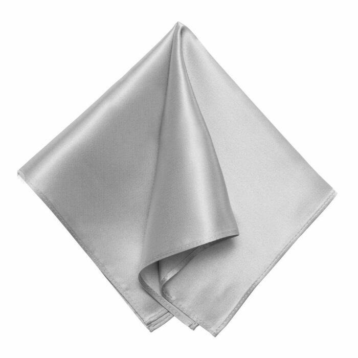 STSP0001 Vlinderstrik & Pochet in zilver - Afbeelding 3