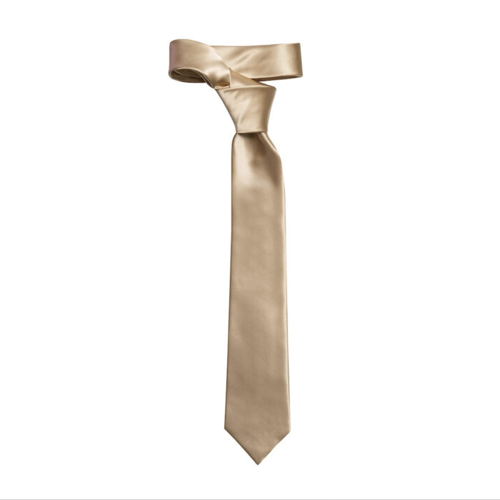 STSDP0005 Stropdas & Pochet in goud - Afbeelding 4