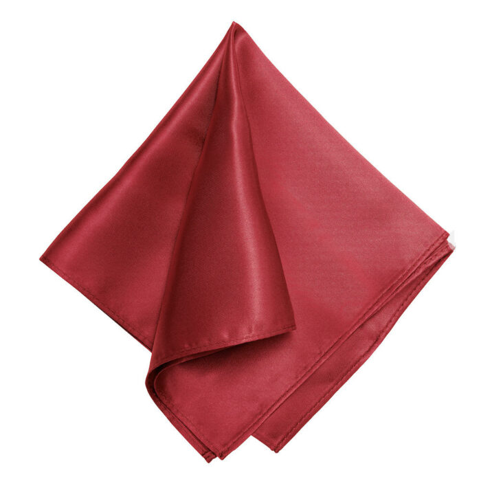 STSDP0011 Stropdas & Pochet in rood - Afbeelding 3