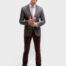 AP0054 model in grijs met roze ruit