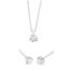 WGS0008E18 | Triat set | 0,75 ct | Witgoud | 18 karaat WGS0008E18