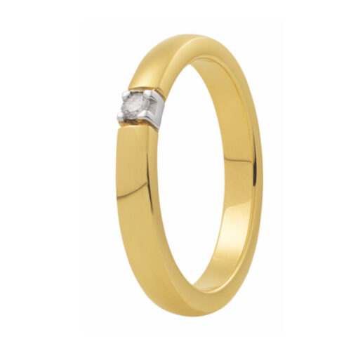 grv0205e eclat m703 ring geelgoud 0,07 ct Groeibriljant alliance memorie aanschuif ring in geelgoud met briljant briljant geslepen diamanten verlovingsringen kopen