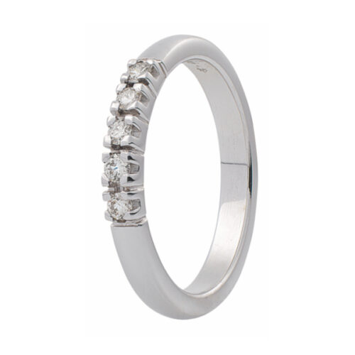 grv0232e eclat m703 ring witgoud 0,075 ct