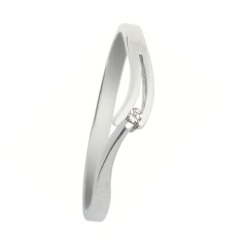 grv0243e eclat v slag ring witgoud 0,04 ct groeibriljant solitaire ring diamanten ring verlovingsring