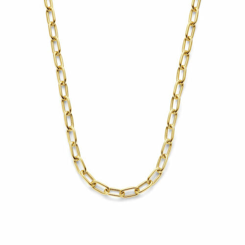 ggco018 fantasie 8,6 mm geelgoud 14 karaat 46,5 cm