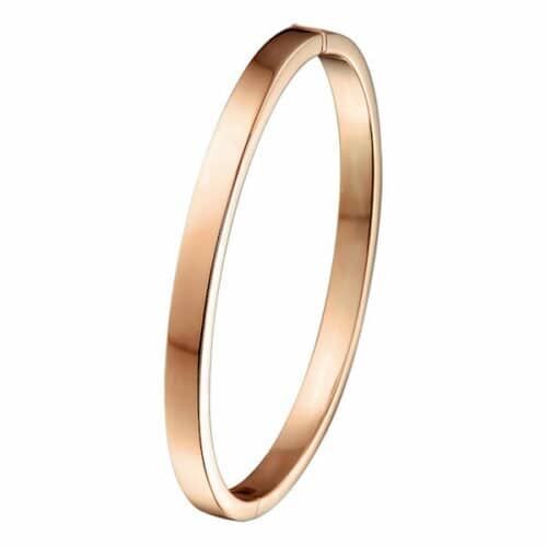 ggzsa032 5 mm rosé roodgoud 14 karaat maat s 61 slavenarmband