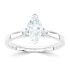 wgv0525e14 rich markies diamant 0,50 ct witgoud Solitaire ring diamanten ring verlovingsring trouwring met diamant
