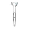 WGV0526E14 | Rich | Emerald diamant 0,60 ct | Witgoud - Afbeelding 4