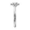 WGV0537E14 | Rich | Halo ring | Briljant 0,74 ct | Witgoud - Afbeelding 4