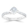 wgv0545e14 rich solitaire briljant 0,83 ct witgoud Solitaire ring diamanten ring verlovingsring trouwring met diamant