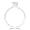 WGV0545E14 | Rich | Solitaire briljant 0,83 ct | Witgoud - Afbeelding 3