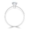 WGV0550E14 | Rich | Solitaire briljant 0,69 ct | Witgoud - Afbeelding 3