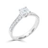 WGV0551E14 | Rich | Solitaire briljant 0,72 ct | Witgoud - Afbeelding 2
