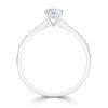 WGV0551E14 | Rich | Solitaire briljant 0,72 ct | Witgoud - Afbeelding 3