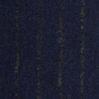 donkerblauwe flannel stof met groene streep