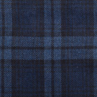 donkerblauwe stof ruit 8 cm